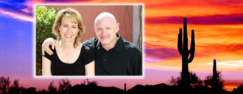 Gabrielle Giffords and Mark Kelly
